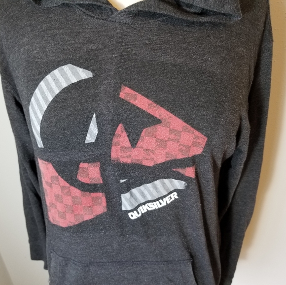 Boys Quick Silver Pullover Hoodie Size Large - Picture 2 of 4